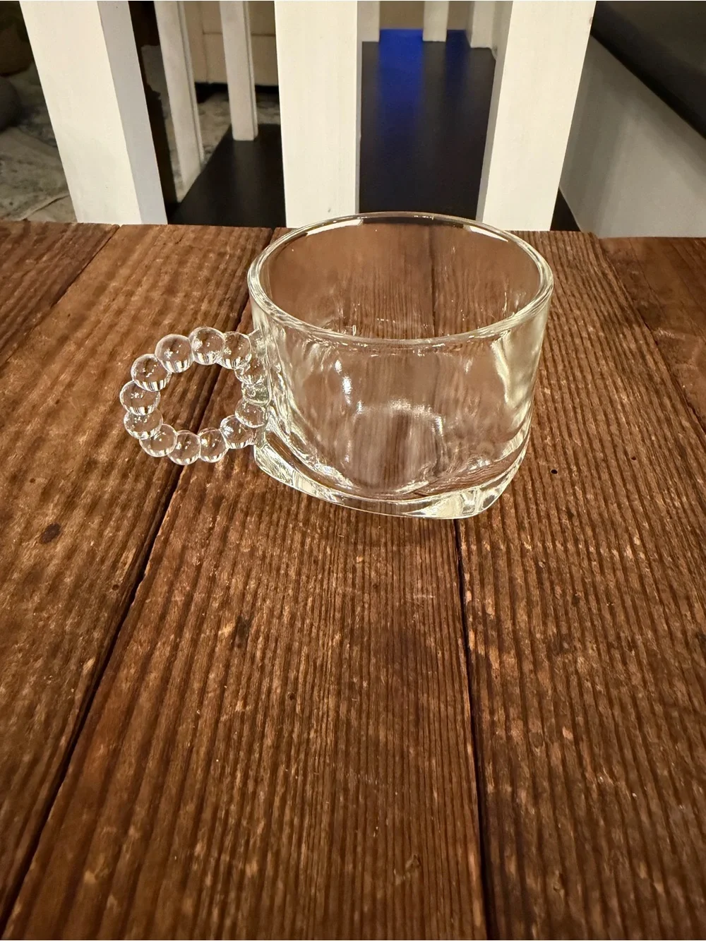 (4) vintage Hazel Atlas clear glass punch or snack cups